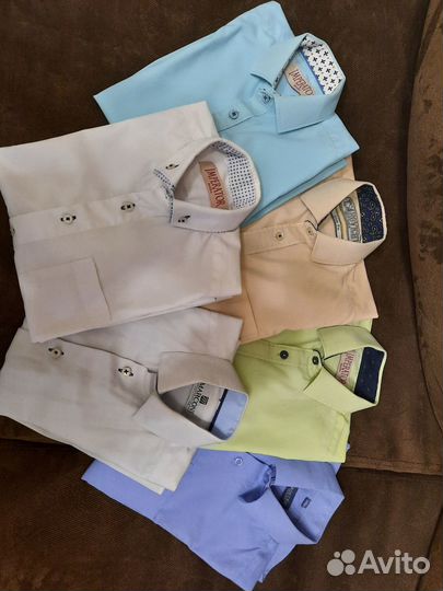 Рубашки для мальчика 122-128