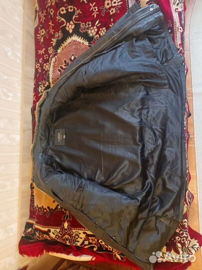 Кожаная куртка мужская