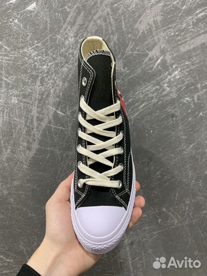 Converse Comme Des Garcons Platform. Женские кеды