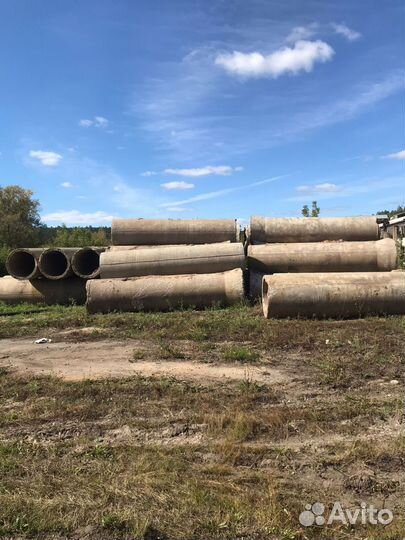 Бу трубы железобетонные 1000