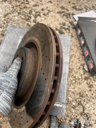 Диски тормозные mercedes GLE, GLE coupe