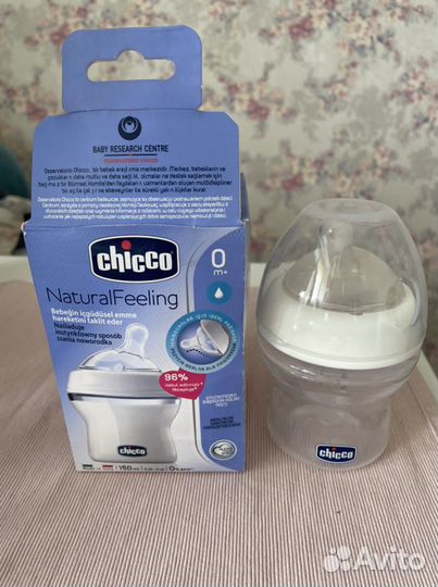 Бутылочка chicco Natural feeling