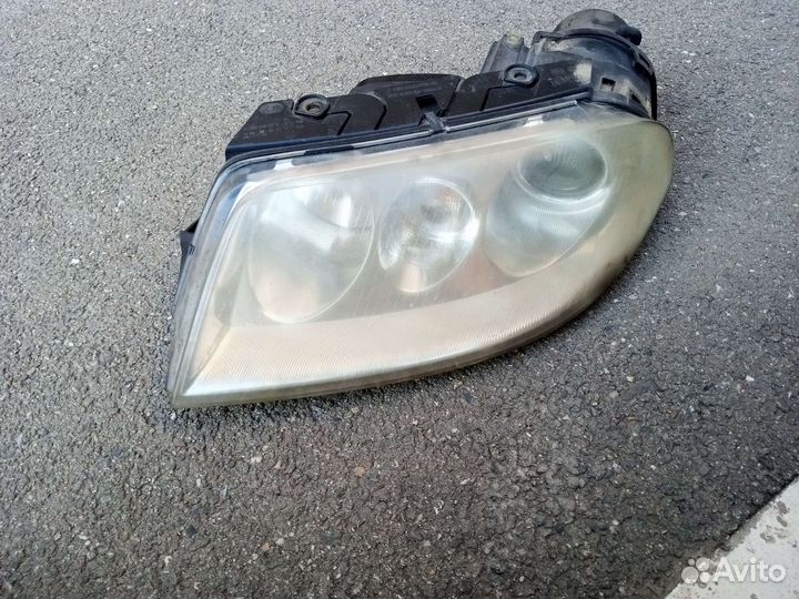 Передние фары на пассат б5