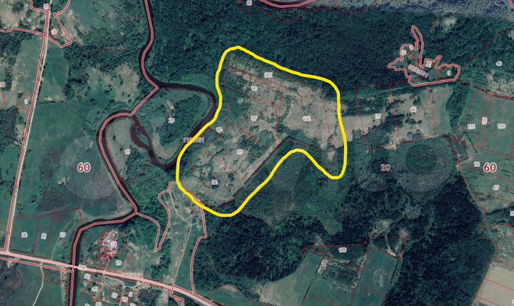 Участок 42 га (СНТ, ДНП)