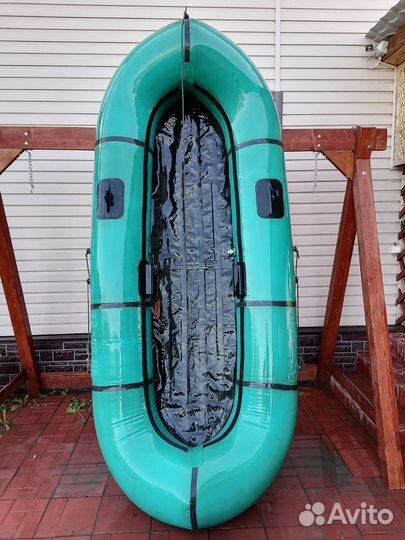 Лодка надувная двухместная бу