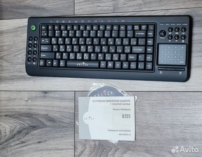 Клавиатура беспроводная с тачпадом