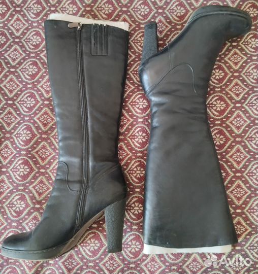 Сапоги 37р и полусапожки женские 35р и 38р