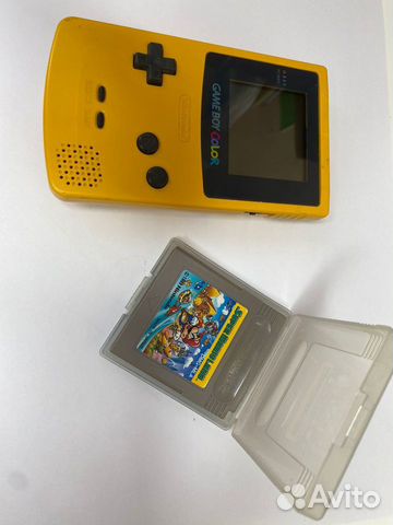 Игровая ретро-консоль GameBoy color объявление продам