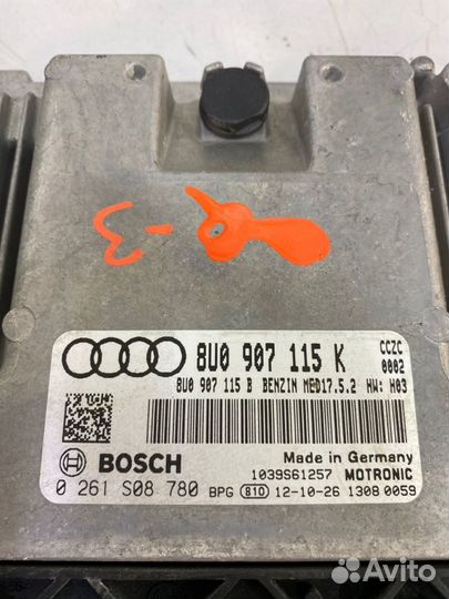 Блок управления двигателем (эбу ) Audi Q3 8UB