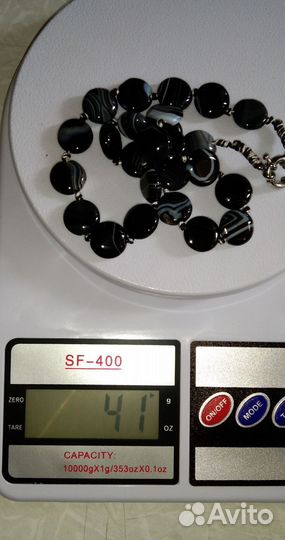 Ожерелье, агат