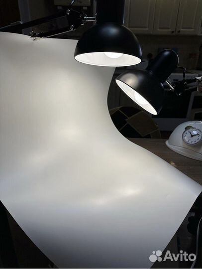 Фотофон виниловый новый 70х140 серый двухсторонний