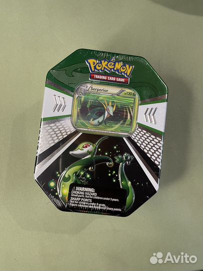 Покемон карточки тинбокс