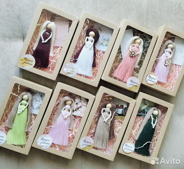 Обережные куклы макраме