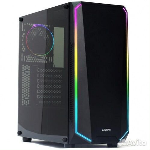 Корпус Zalman K1 Midi Tower Rev.A (ATX, black, win