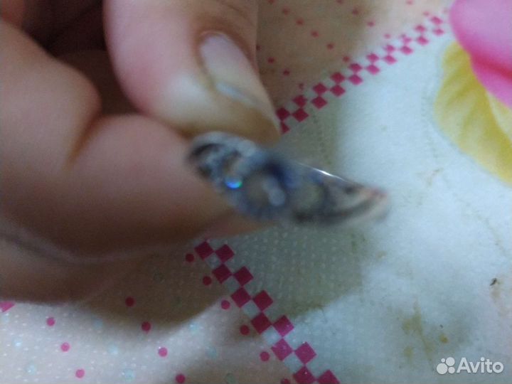 Серебряное кольцо