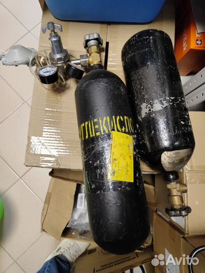 Баллон для углекислого газа 5л с редуктором