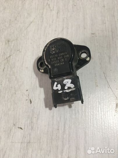 Датчик дроссельной заслонки KIA cerato 2 1.6 мт се