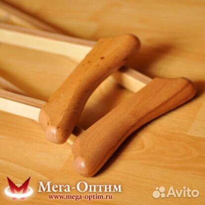 Костыли подмышечные с деревянными ручками