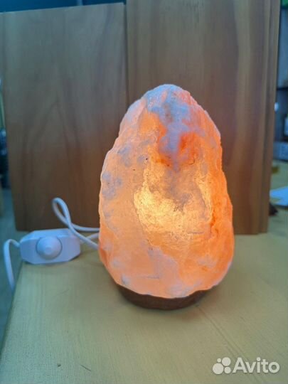 Светильник из гималайской соли