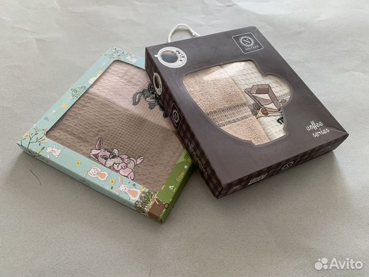 Кухонные полотенца новые Набор полотенец