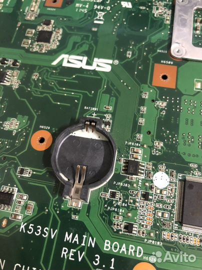 Материнская плата asus K53SV с процессором i3