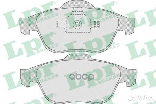 Колодки торм. дисковые 05p864 Lpr