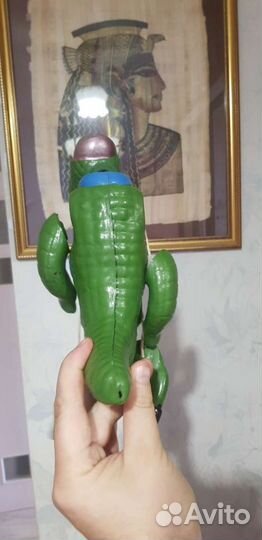 Целлулойд, игрушка из СССР, крокодил