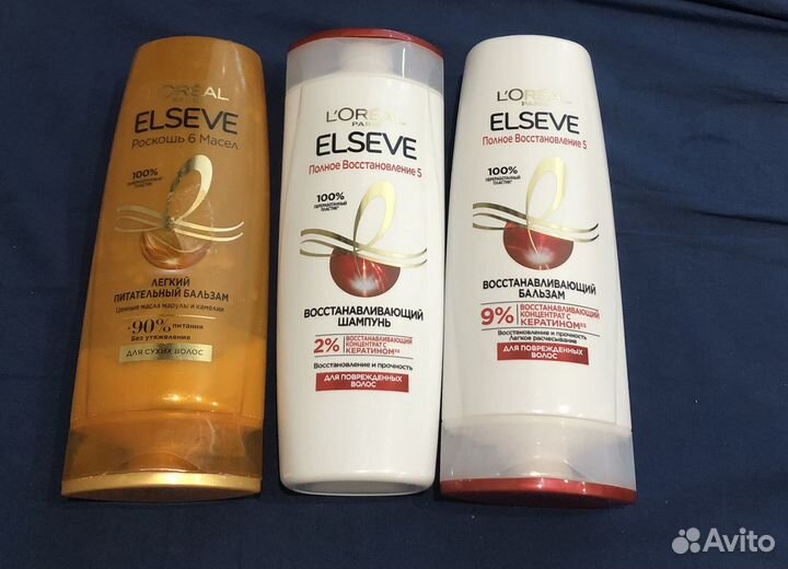 Шампунь elseve + бальзам