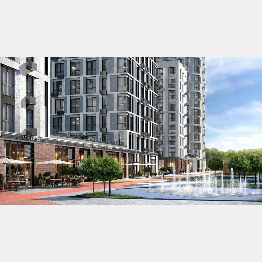 2-к. квартира, 36,3 м², 12/19 эт.