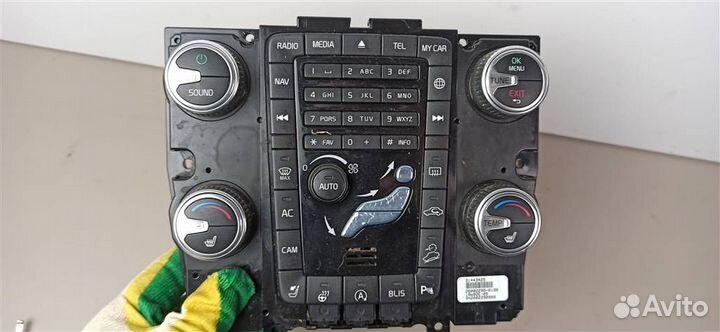 Блок управления климат контролем volvo V60 cross