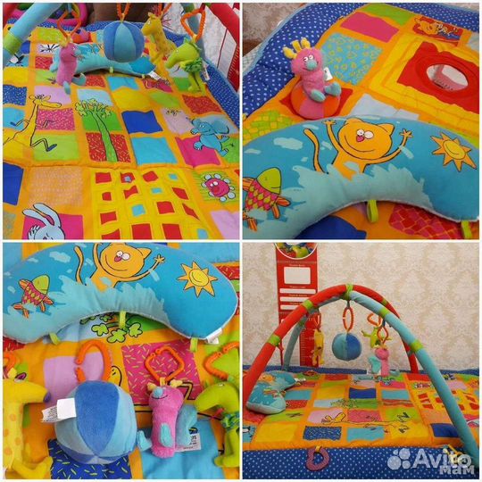 Развивающий коврик 3 В 1 TAF toys
