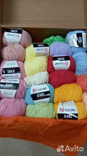 Пряжа yarnart jeans