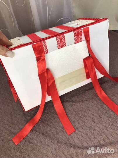 Свадебный сундук для денег