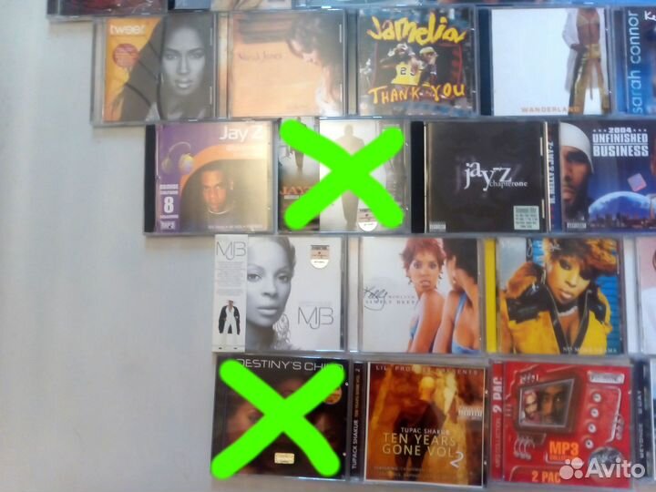 CD диски рэп хип-хоп RnB