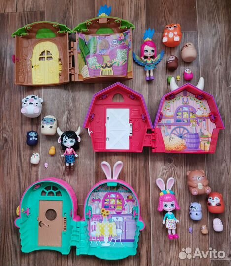 Игровой набор Enchantimals Домик Коровы