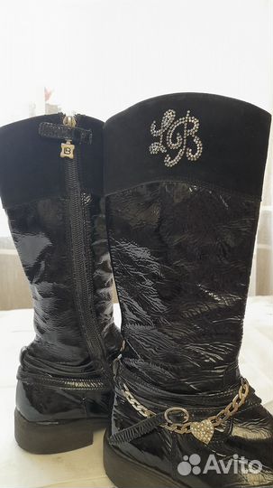 Сапожки для девочки 34