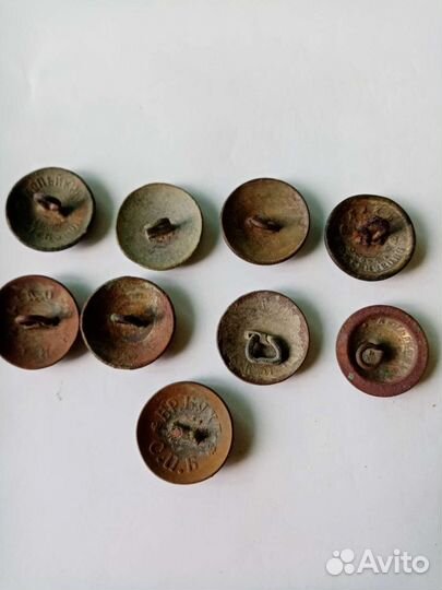 Старинные пуговицы