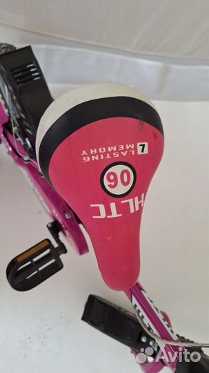 Детский двухколесный велосипед 6012-1 розовый