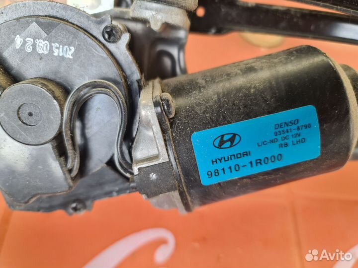 Трапеция моторчик дворников киа рио 3 kia rio 3