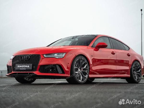 Кованые диски R21 на Audi A7. Новые диски