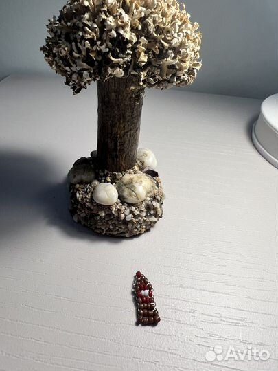 Фигурки из бисера,напитки