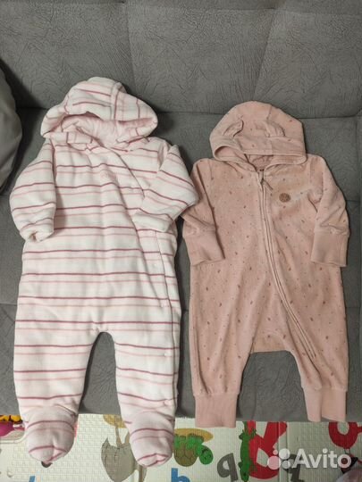 Комбинезоны на девочку 62-68