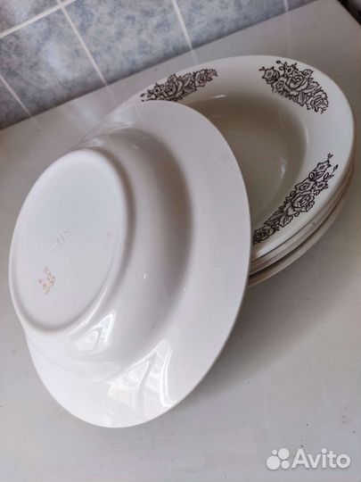 Фарфоровые тарелки СССР