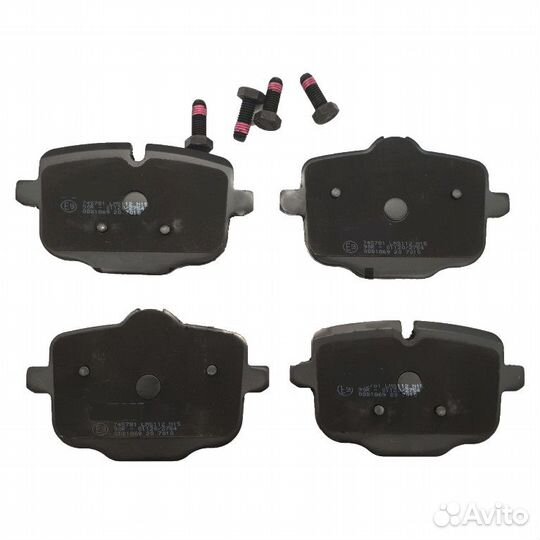 Колодки торм. BMW 5 F10, F11/6 F13/7 G12/X7 G07/X6