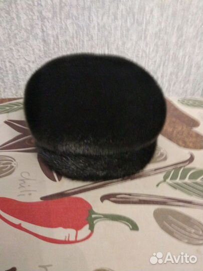 Меховая мужская кепка из нерпы