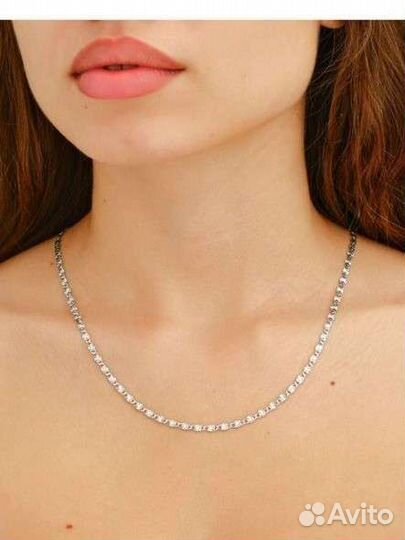 Серебряная цепочка 40 см