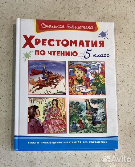 Хрестоматия по чтению 5 класс