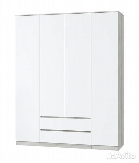 Шкаф Лори 4х дверный ширина 1800