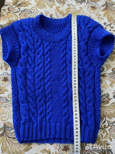 Детский жилет ручной работы