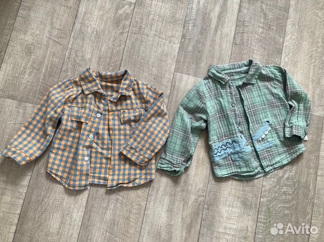 Рубашка для мальчика 86